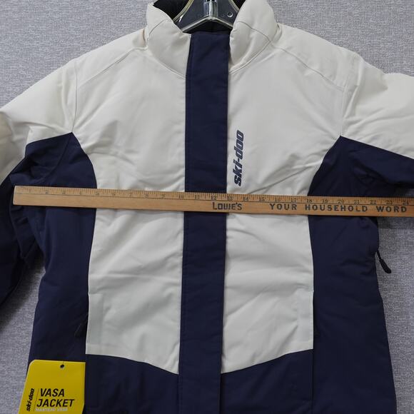 Ski-Doo Woman's Vasa Snowmobiling Jacket Ivory - Medium - Picture 5 of 15